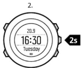 SUUNTO Ambit3 Run - Liaison des POD et capteurs de fréquence cardiaque - 1
