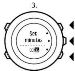 SUUNTO Ambit3 Run - Compte à rebours - 2