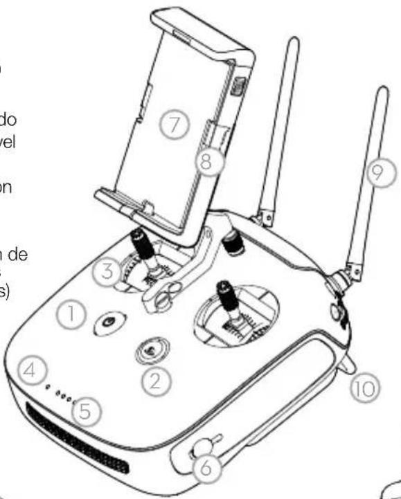 DJI P4 Multispectral - Control remoto - 1