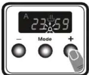 VESTEL VEH150161 - Einstellen der Alarmzeit - 2