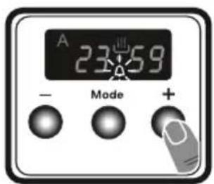 VESTEL VEH150161 - Audible warning time adjustment - 2