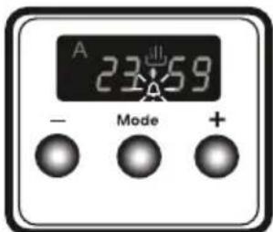 VESTEL VEH150161 - Einstellen der Alarmzeit - 3