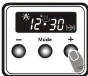 VESTEL VEH150161 - Semi-automatische tijdsinstalling (eindtijd) - 2