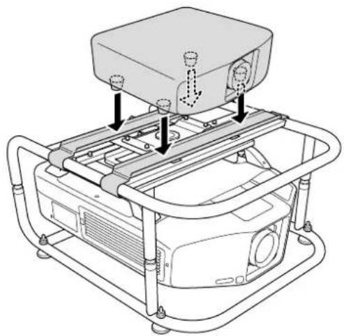 EPSON ELPMB44 - Installation du projecteur de secours - 4