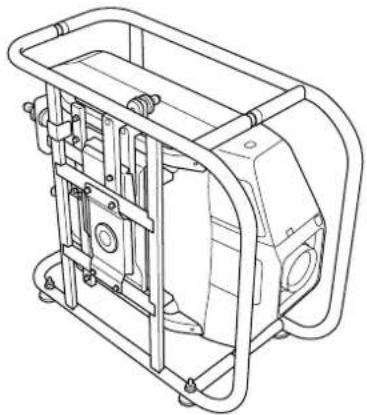 EPSON ELPMB44 - 外したフットを側面(4箇所)に取り付けます。 - 2