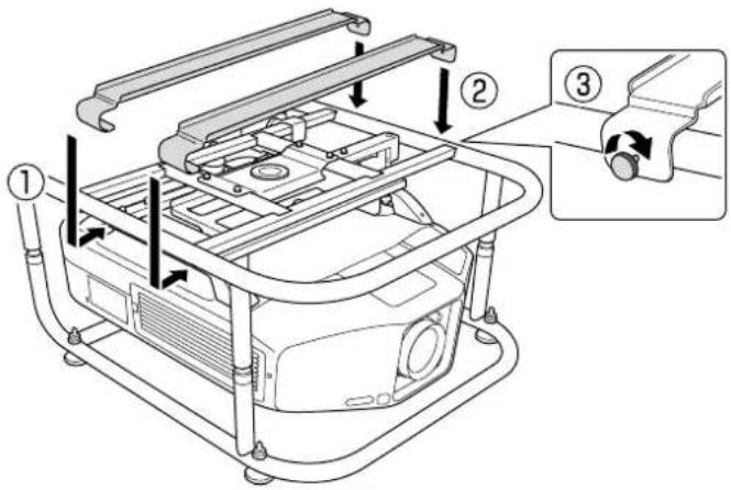 EPSON ELPMB44 - Instalar el proyector de reserva - 2