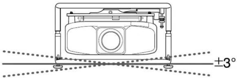 EPSON ELPMB44 - 使用撑脚调整角度 - 1