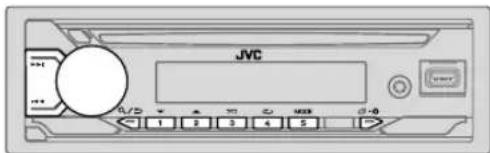 JVC KDT812BT - CD/USB/iPod - 2