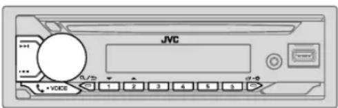 JVC KDT812BT - Bluetooth — Telefono cellulare - 1