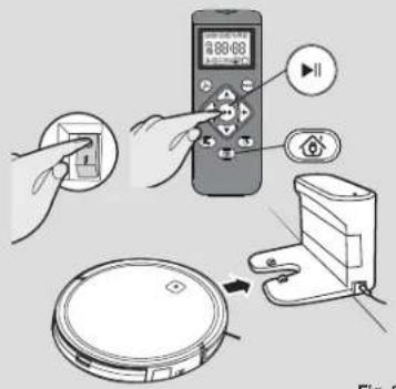 HOOVER HGO 300 HYDRO PRO HGO330HC 011 - Configuration de la station de chargement - 2