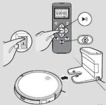 HOOVER HGO 300 HYDRO PRO HGO330HC 011 - Oplaadstation instellen - 2