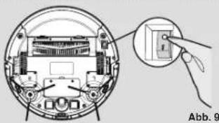HOOVER HGO 300 HYDRO PRO HGO330HC 011 - Einstellung der ladestation - 6