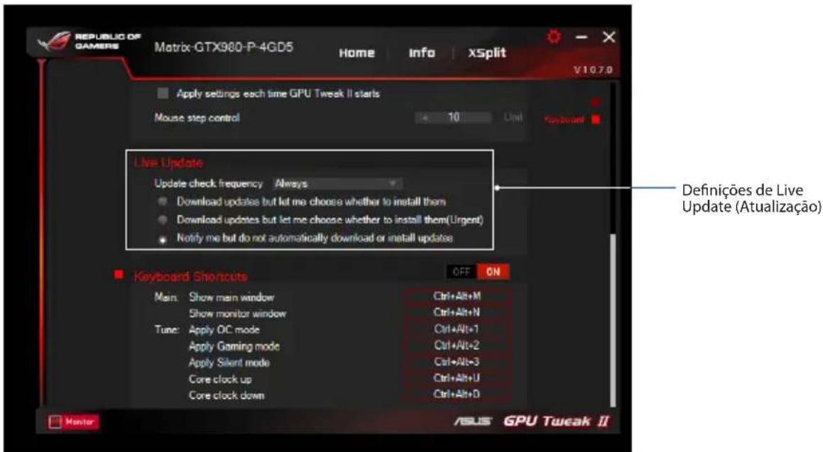 ASUS GTX660DC2T2GD5 - Live Update (Atualização) - 1