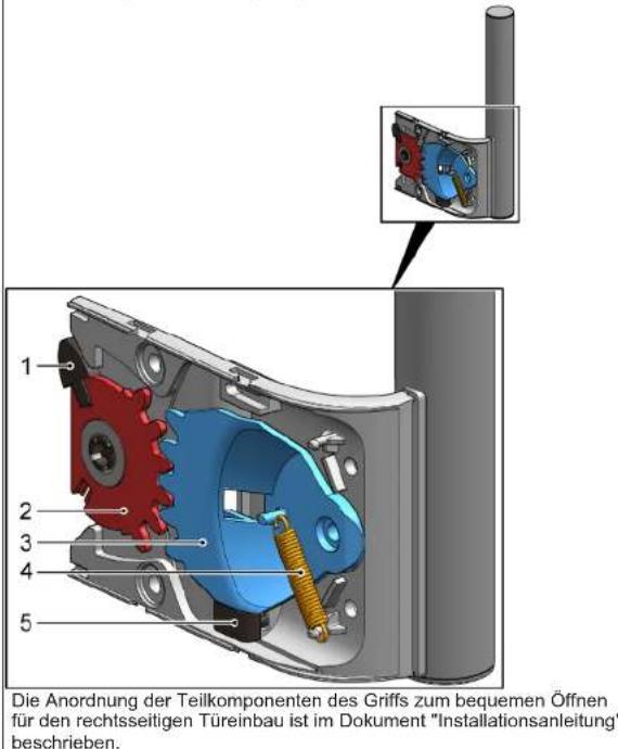 SIEMENS GS29VVWE0N - Einbauendes Griffs zum bequemen Öffnen - 2