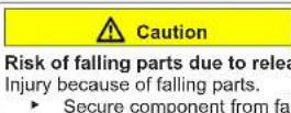 Profilo BD3046WFUN - Replacing door upper hinge - 8