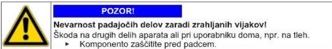 Profilo BD3046WFUN - Zamenjava zgornjega tečaja vrat (vrata s prikazovalnikom) - 5