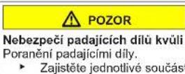 Profilo BD3046WFUN - Vymena stredniho zavesu dvirek - 8