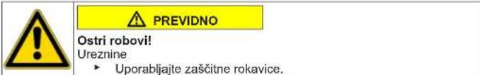 Profilo BD3046WFUN - Zamenjava zgornjega tečaja vrat (vrata s prikazovalnikom) - 2