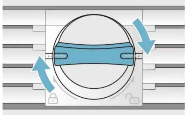 GAGGENAU RF463707 - Exchange water filter or replace with bypass cartridge - 1