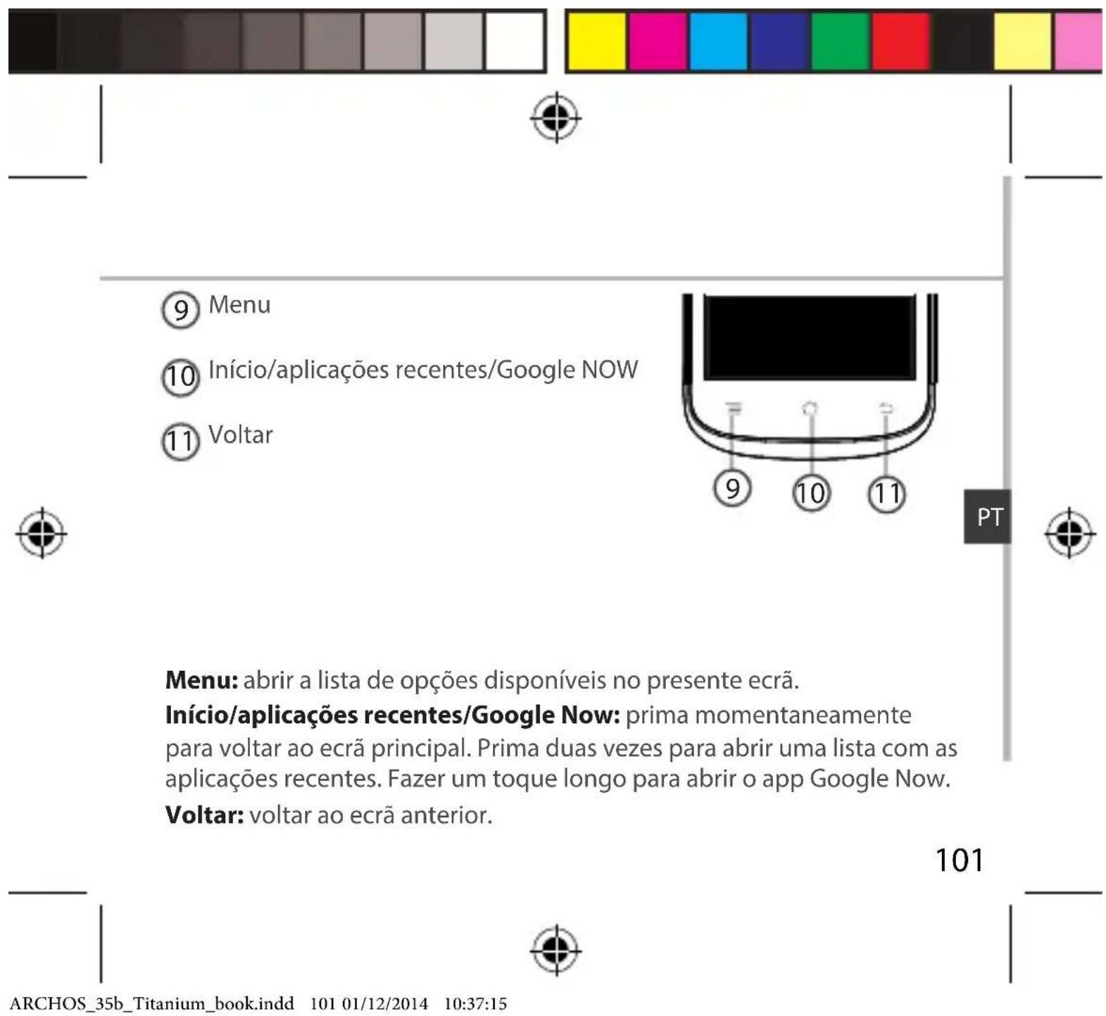 ARCHOS 35b Titanium - Descrição do disposivo - 4