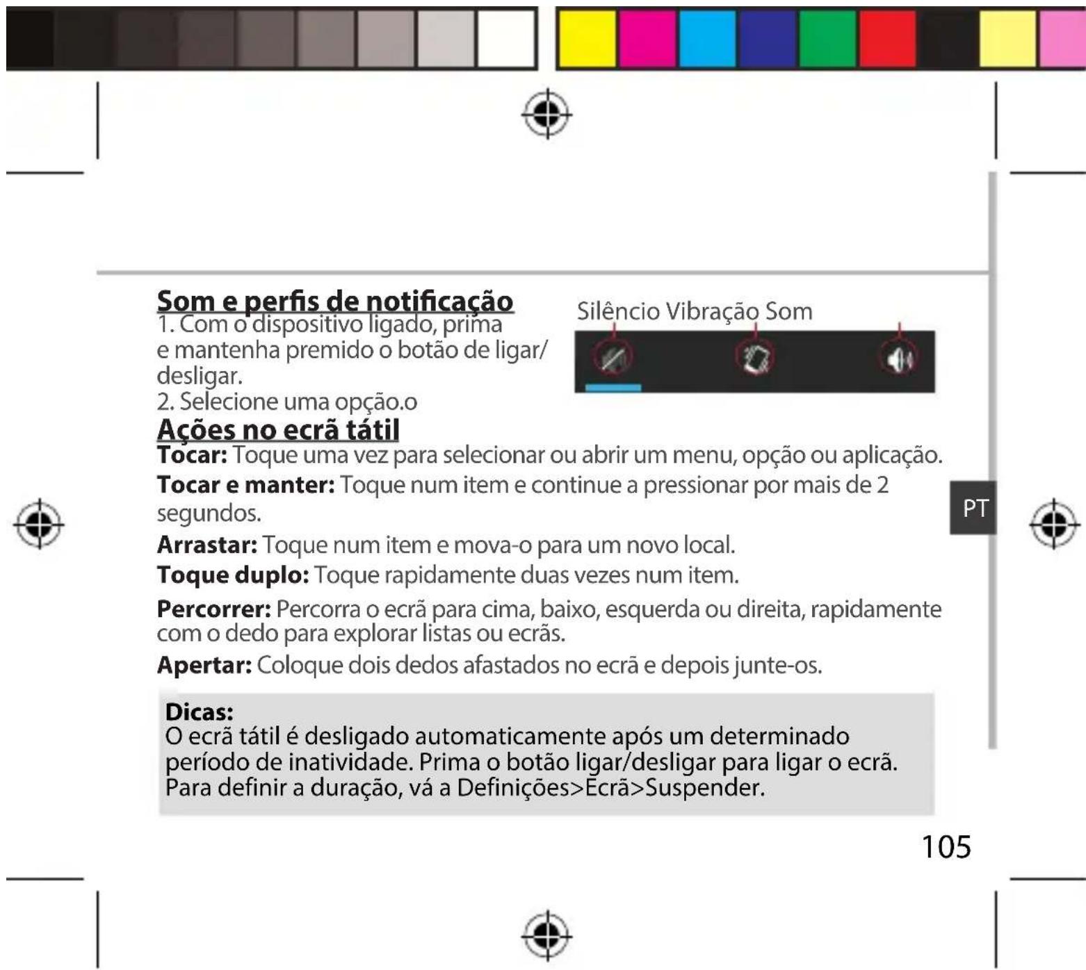 ARCHOS 35b Titanium - Desligar - 1