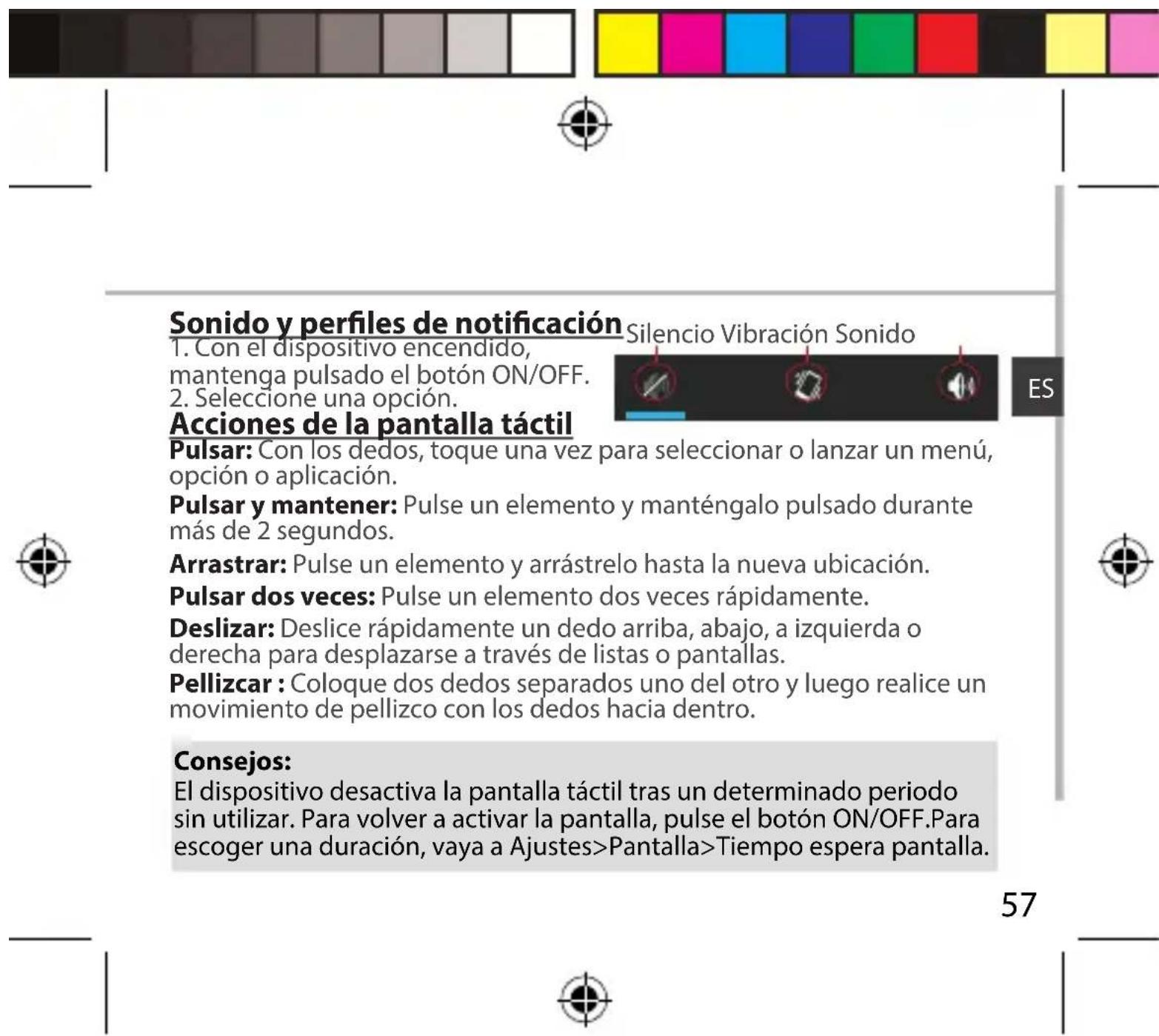 ARCHOS 35b Titanium - Apagado - 2