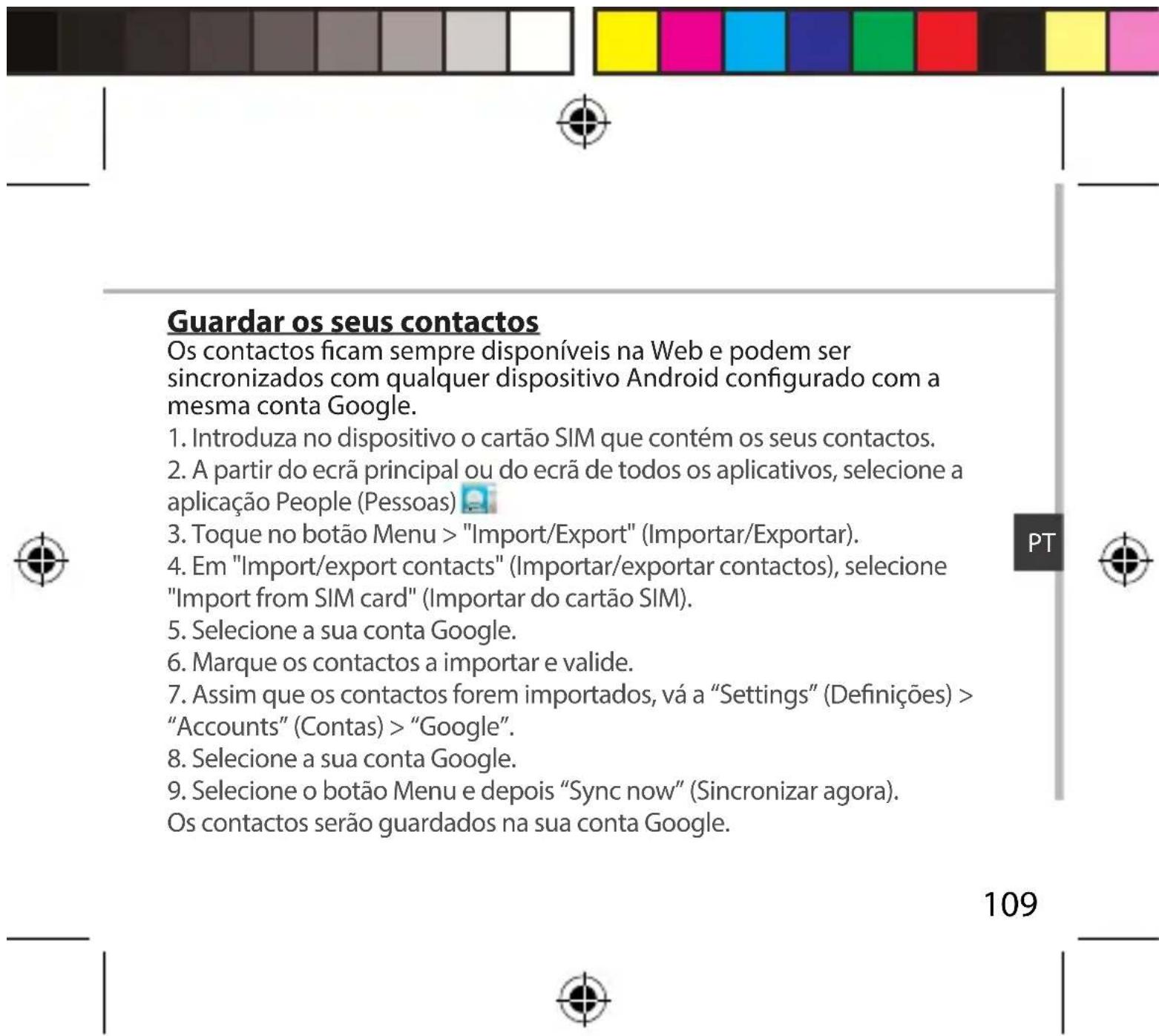 ARCHOS 35b Titanium - Sincronizar+dados - 1