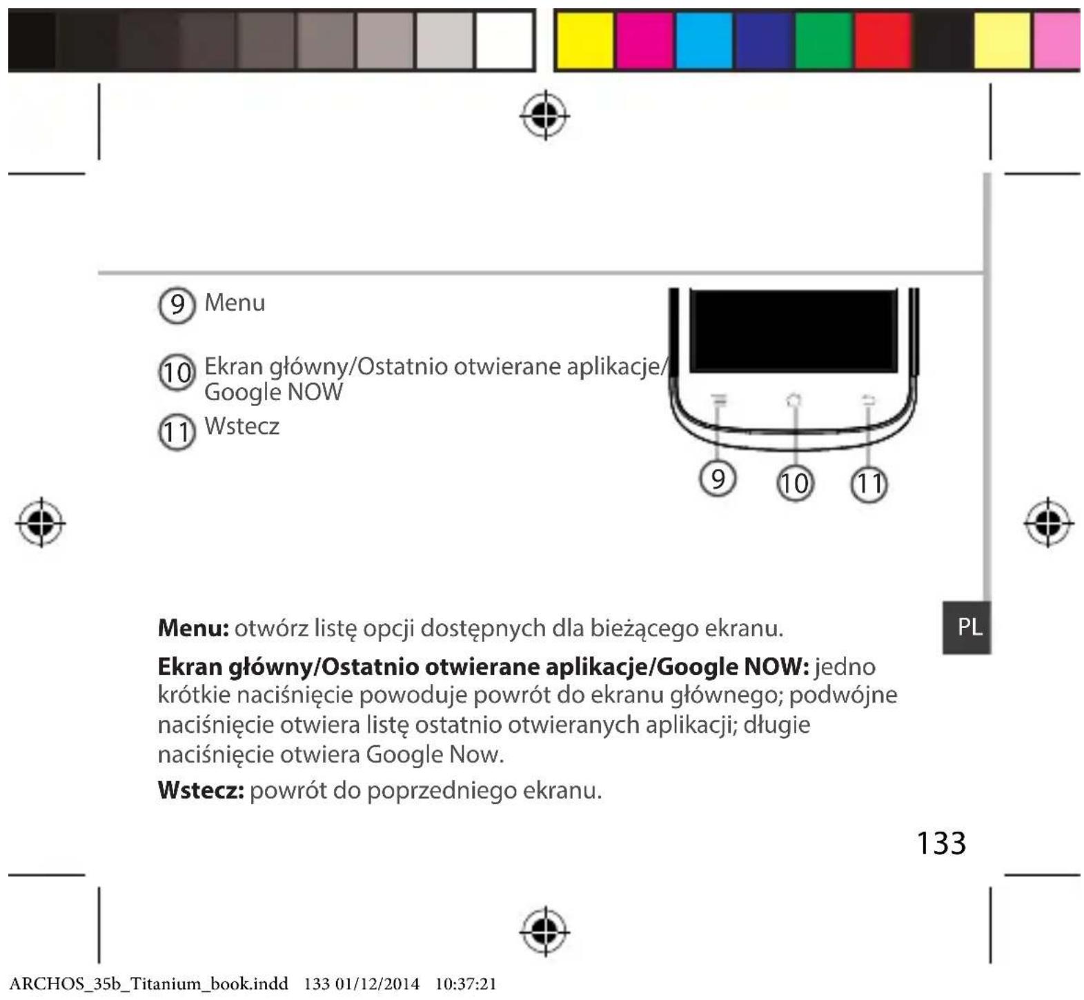 ARCHOS 35b Titanium - Opistelefonu - 2