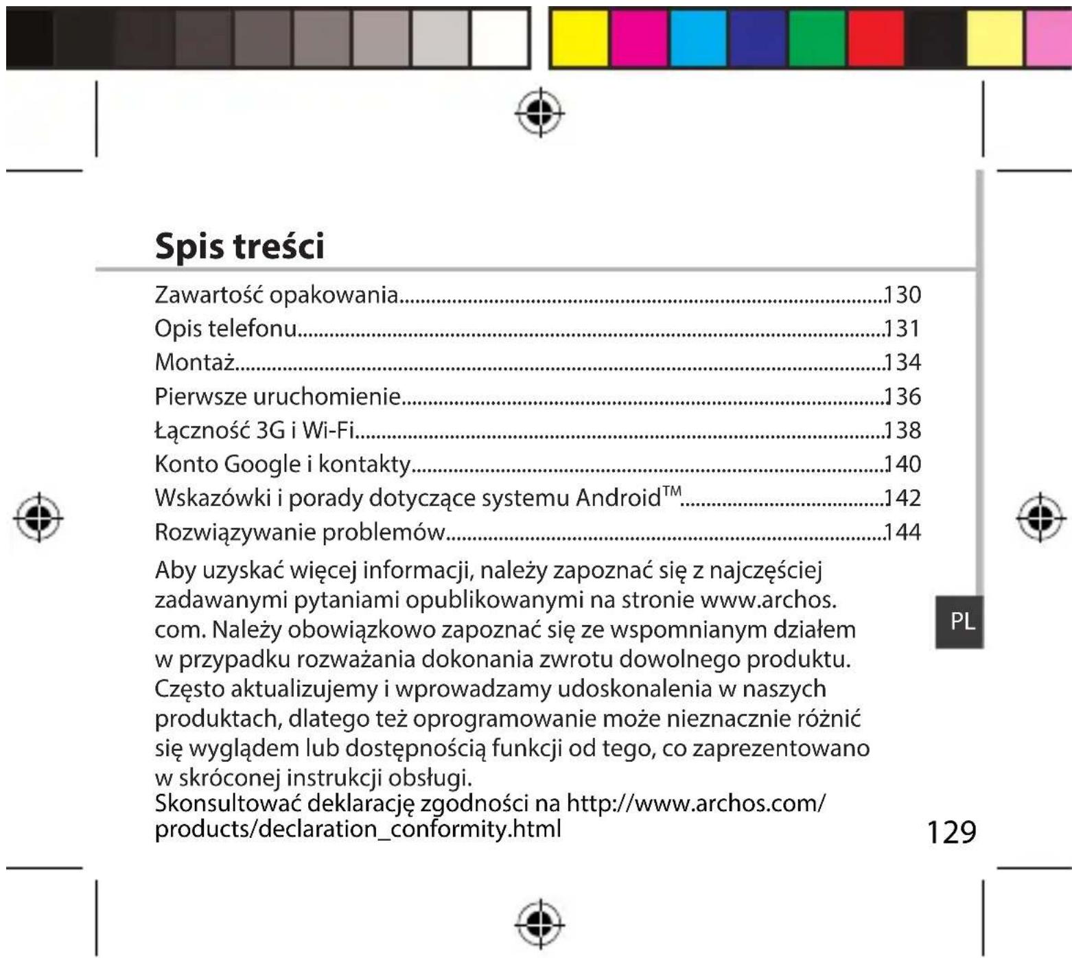 ARCHOS 35b Titanium - ДлгНастюй HOBOI CETN 3G - 1