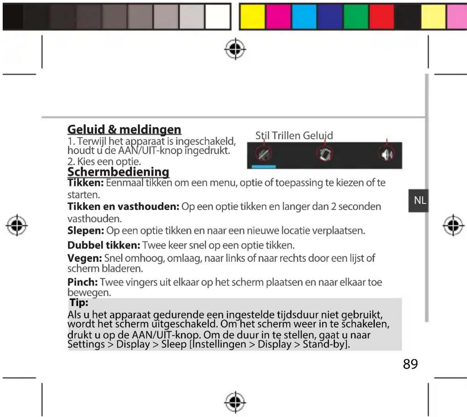 ARCHOS 35b Titanium - Uitschakelen - 2