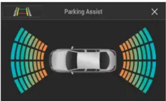 PIONEER AVICZ830DAB - Écran Aide au stationnement - 1