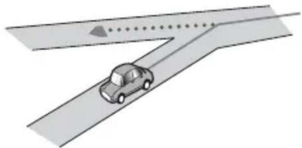 PIONEER AVICZ830DAB - Si vous bifurquez légèrement. - 1