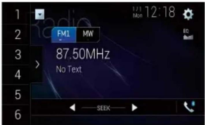 PIONEER AVICZ830DAB - Écran Radio - 1