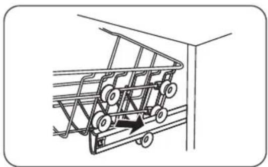 Pelgrim GVW200L - Réglage du panier supérieur type 1 (en fonction du modèle) - 3