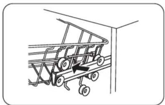 Pelgrim GVW200L - Réglage du panier supérieur type 1 (en fonction du modèle) - 2