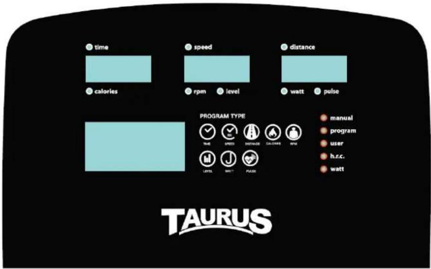 TAURUS UB9.9 - Affichage de la console - 1