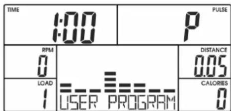 Cardiostrong EX40 - USER - Programme définir par l'utilisateur - 4