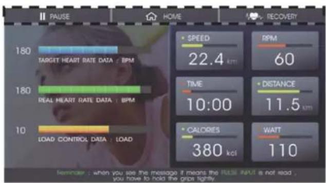 Cardiostrong EX80 Plus Touch - Programmes basés sur la fréquence cardiaque - 3