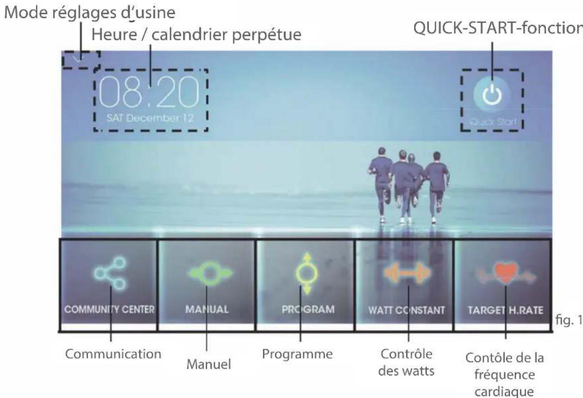 Cardiostrong EX80 Plus Touch - Mise en marche et premiers réglages - 1