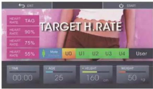 Cardiostrong EX80 Plus Touch - Programmes basés sur la fréquence cardiaque - 2