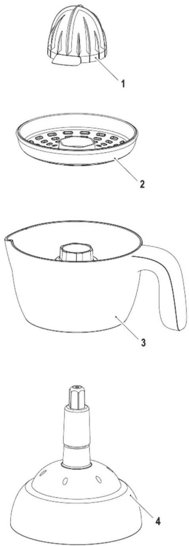 BLACK & DECKER CJ200 - Parts identification - 1
