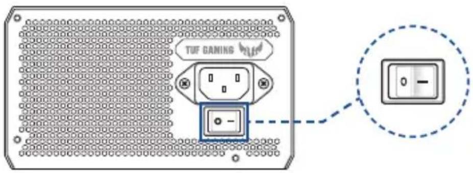 ASUS TUFGaming650B - Installazione dell'alimentatore TUF GAMING - 3