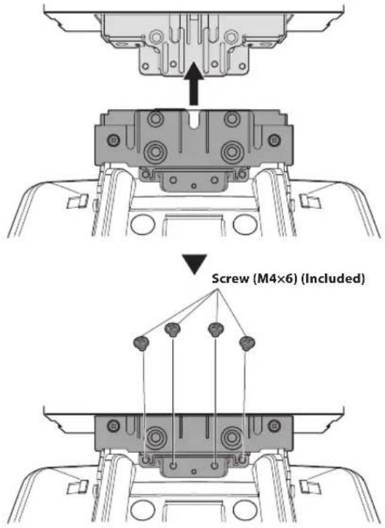 Screw (M4×6) (Included)