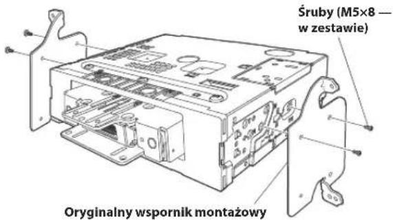 Śruby (M5×8 — w zestawie) Oryginalny wspornik montażowy