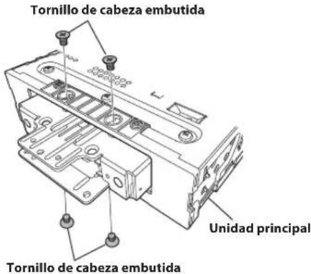 Tornillo de cabeza embutida Unidad principal Tornillo de cabeza embutida