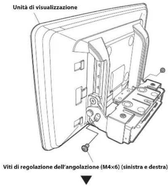 ALPINE INEF904DC - Installare l'unità di visualizzazione - 1