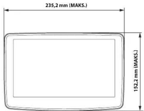 235,2 mm (MAKS.) 152,2 mm (MAKS.)