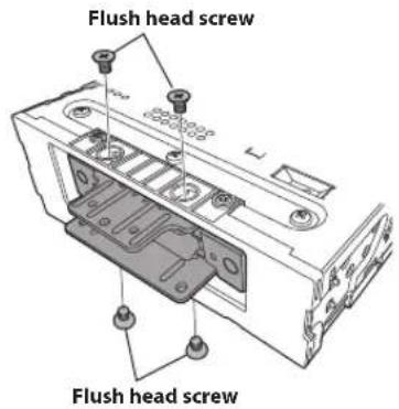 Flush head screw Flush head screw