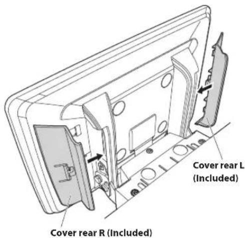 Cover rear L (Included) Cover rear R (Included)