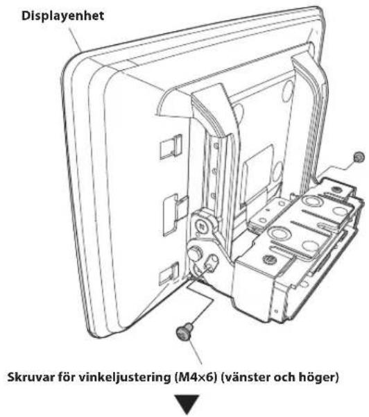 ALPINE INEF904DC - Installera displayenheten - 1